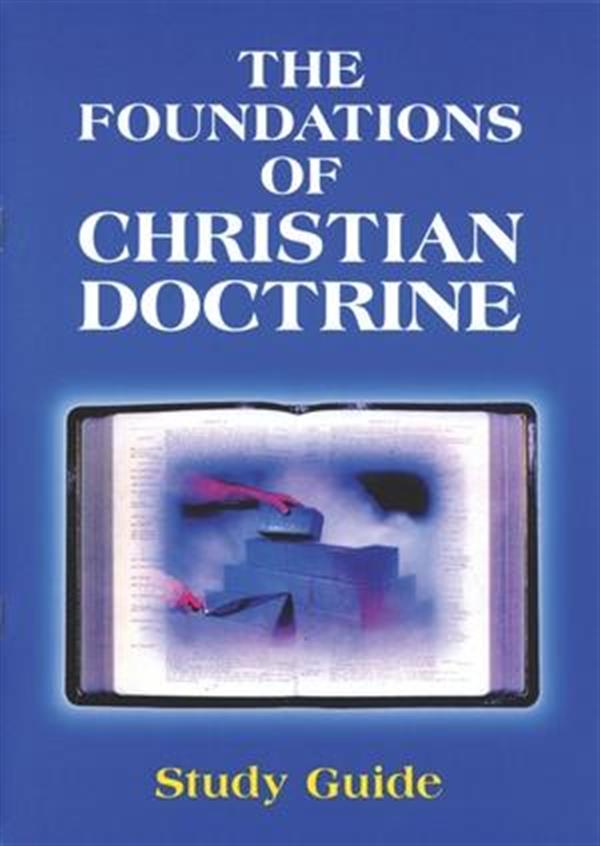 Foundations Of Christian Doctrine Study Guide PB - Kevin J Conner